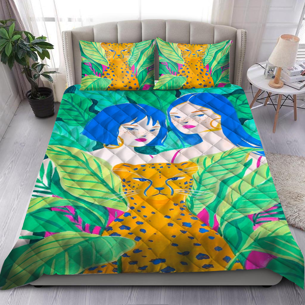 Hide Behind Me, Sleeping Without Worry Quilt Bedding Set by SUN JJ230621S-Quilt-SUN-King-Vibe Cosy™