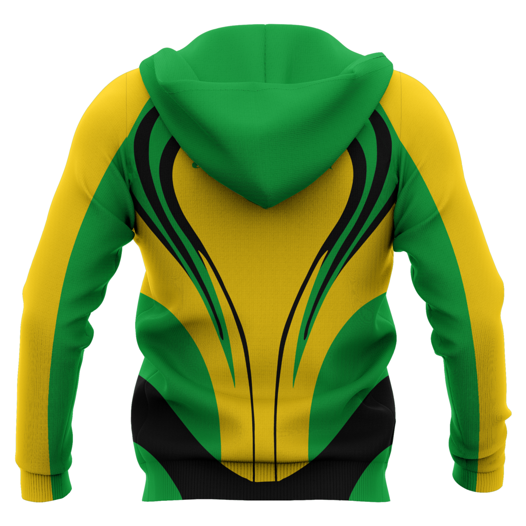 Jamaica Flag Hoodie Cannon Style - Bn10-Apparel-Phaethon-Hoodie-S-Vibe Cosy™