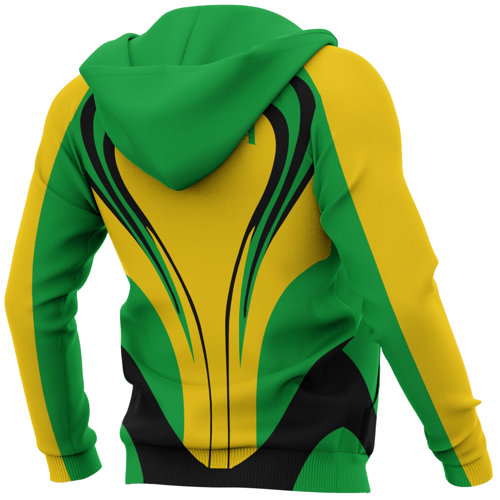 Jamaica Flag Hoodie Cannon Style - Bn10-Apparel-Phaethon-Hoodie-S-Vibe Cosy™