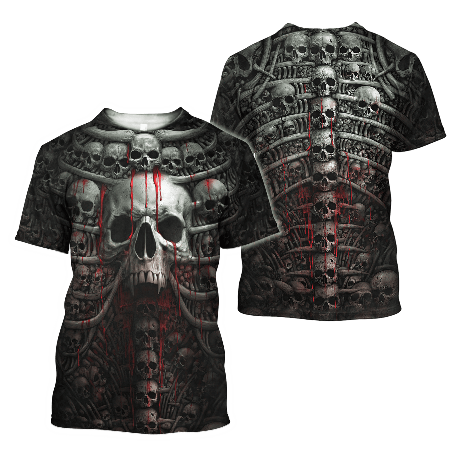 Skull Unisex Tshirt Ver KL08022204