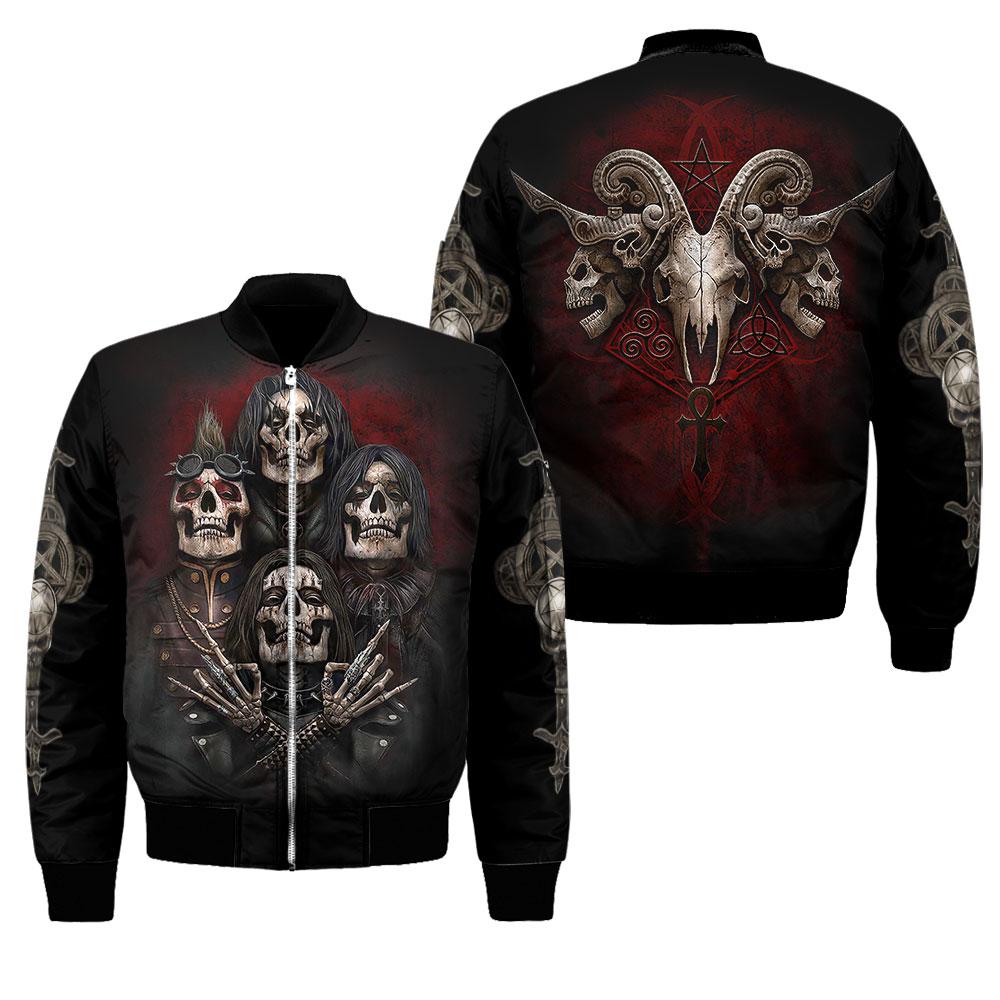 Skull Boy Band Hoodie For Men And Women NTN04032105