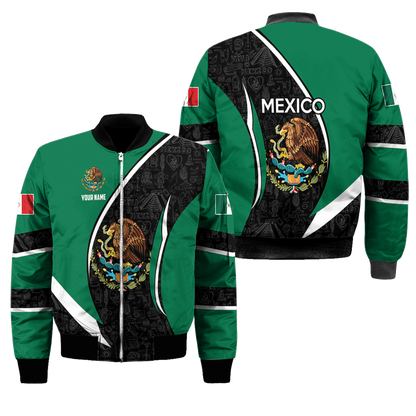 Persionalized Mexico 3D All Over Printed Unisex Hoodie