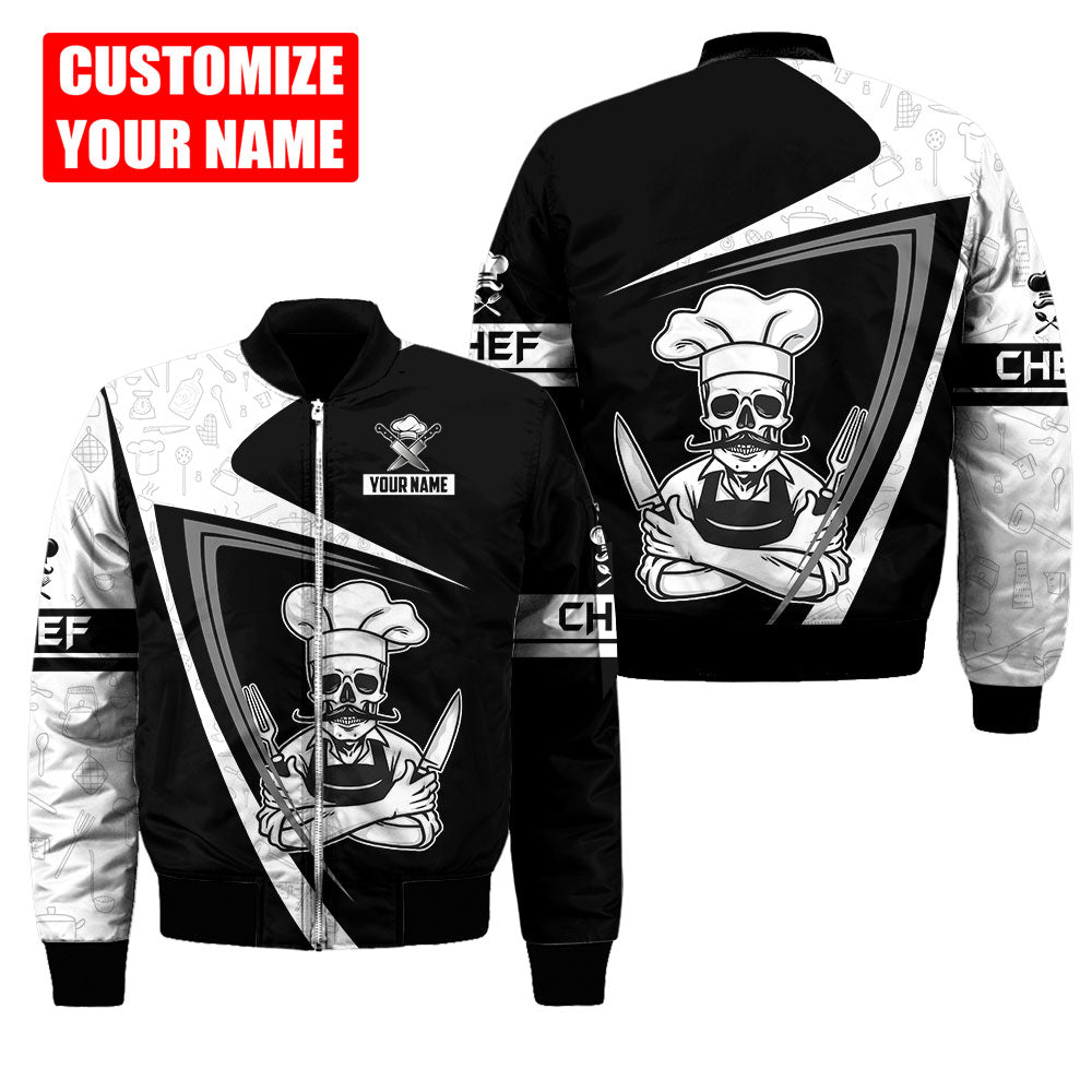 Custom Name Master Chef 3D All Over Printed Unisex Shirts