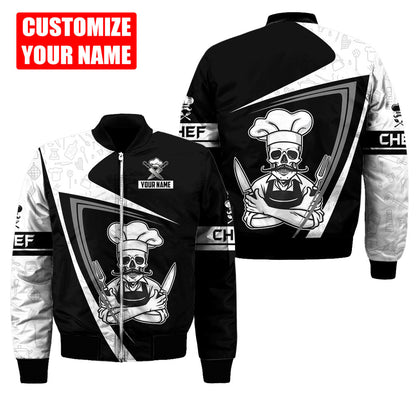 Custom Name Master Chef 3D All Over Printed Unisex Shirts