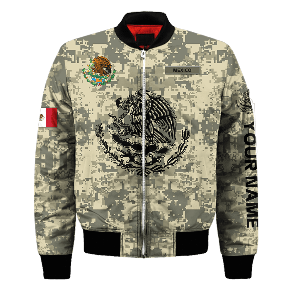 Personalized Mexican Army 3D All Over Printed Shirts