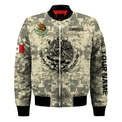 Personalized Mexican Army 3D All Over Printed Shirts
