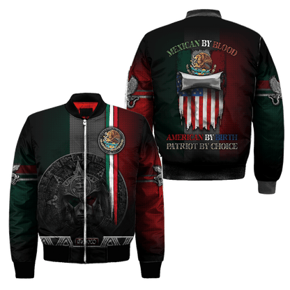 Mexcian By Blood 3D All Over Printed Unisex Shirts