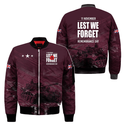 Remembrance Day Lest We Forget 3D All Over Printed Unisex Shirts