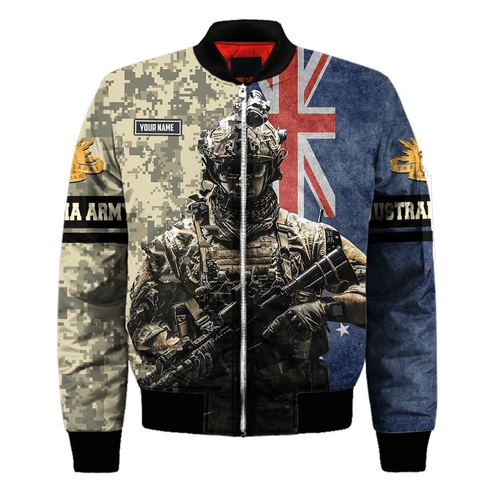 Personalized Name - The Australian Army 3D All Over Printed Shirts DQB17032103