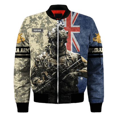 Personalized Name - The Australian Army 3D All Over Printed Shirts DQB17032103