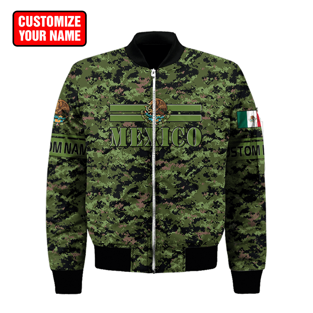 Personalized Name Mexican 3D All Over Printed Unisex Shirts