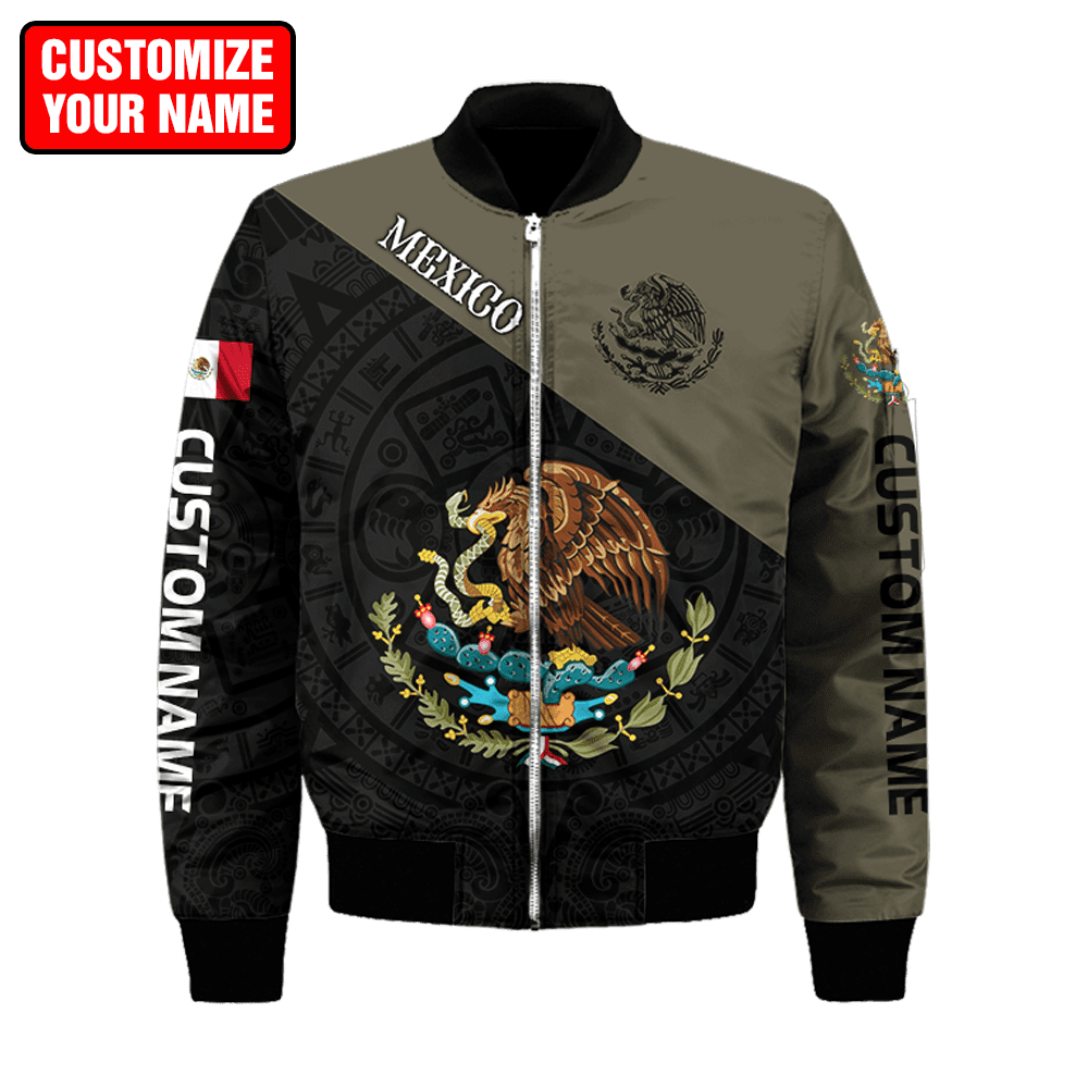 Personalized Name Mexico 3D All Over Printed Unisex Shirts