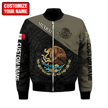 Personalized Name Mexico 3D All Over Printed Unisex Shirts