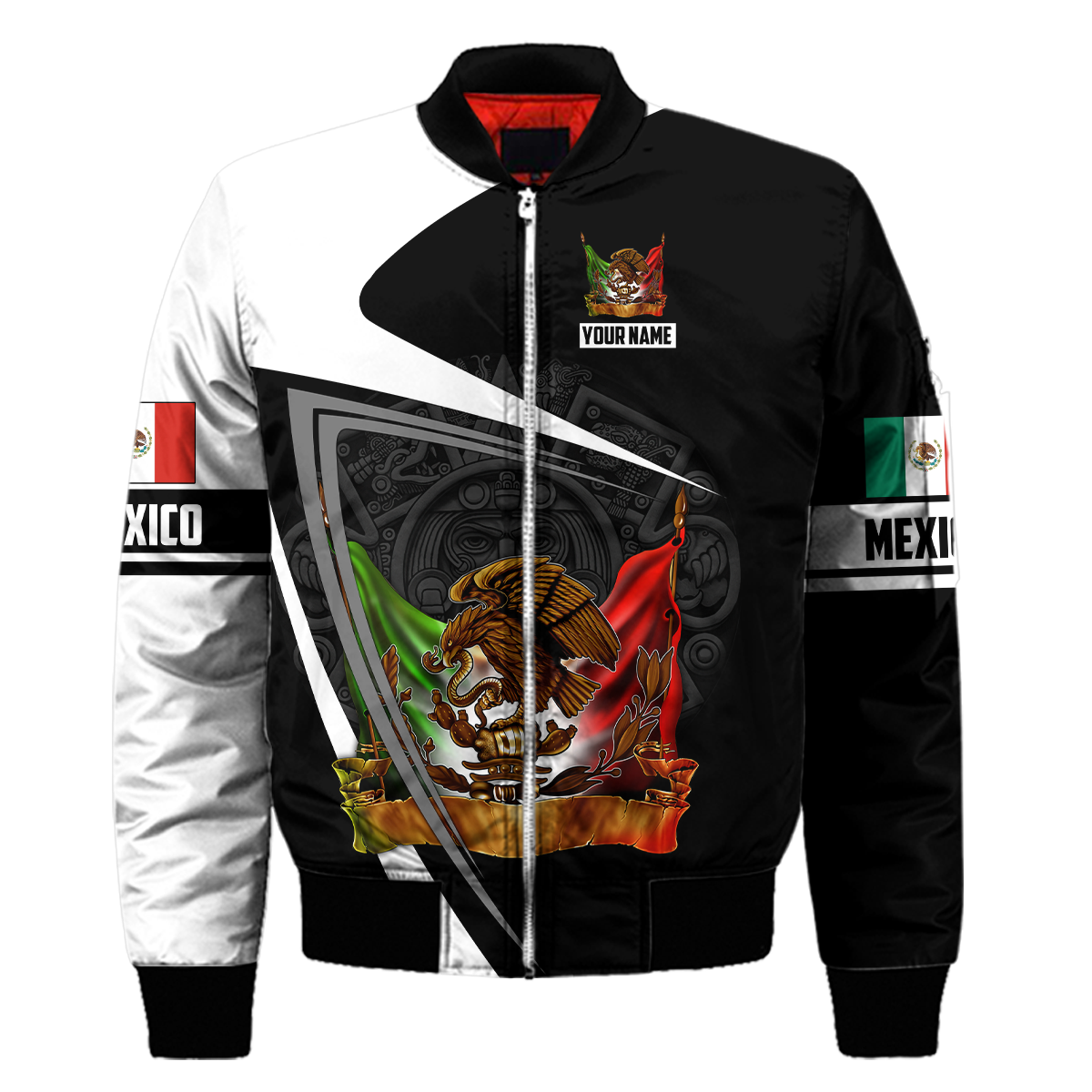 Personalized Name Mexico 3D All Over Printed Unisex Shirts