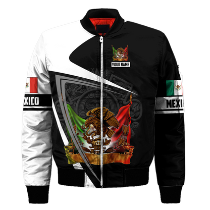 Personalized Name Mexico 3D All Over Printed Unisex Shirts