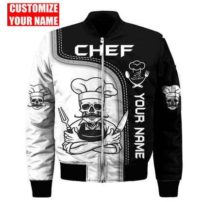 Custom Name Master Chef 3D All Over Printed Unisex Shirts