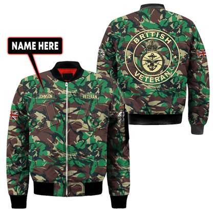 Custom Name XT British Armed Forces 3D Printed Shirts