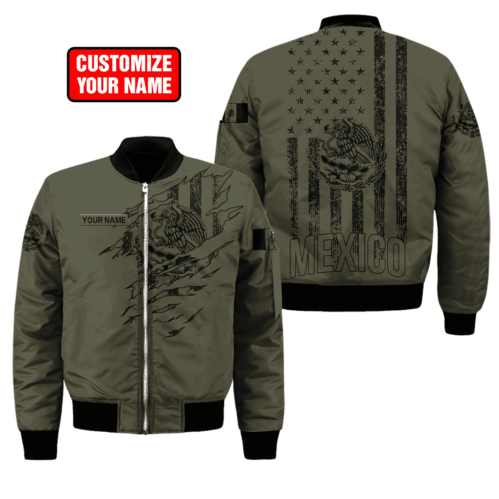 Personalized Name Mexico 3D All Over Printed Unisex Shirts