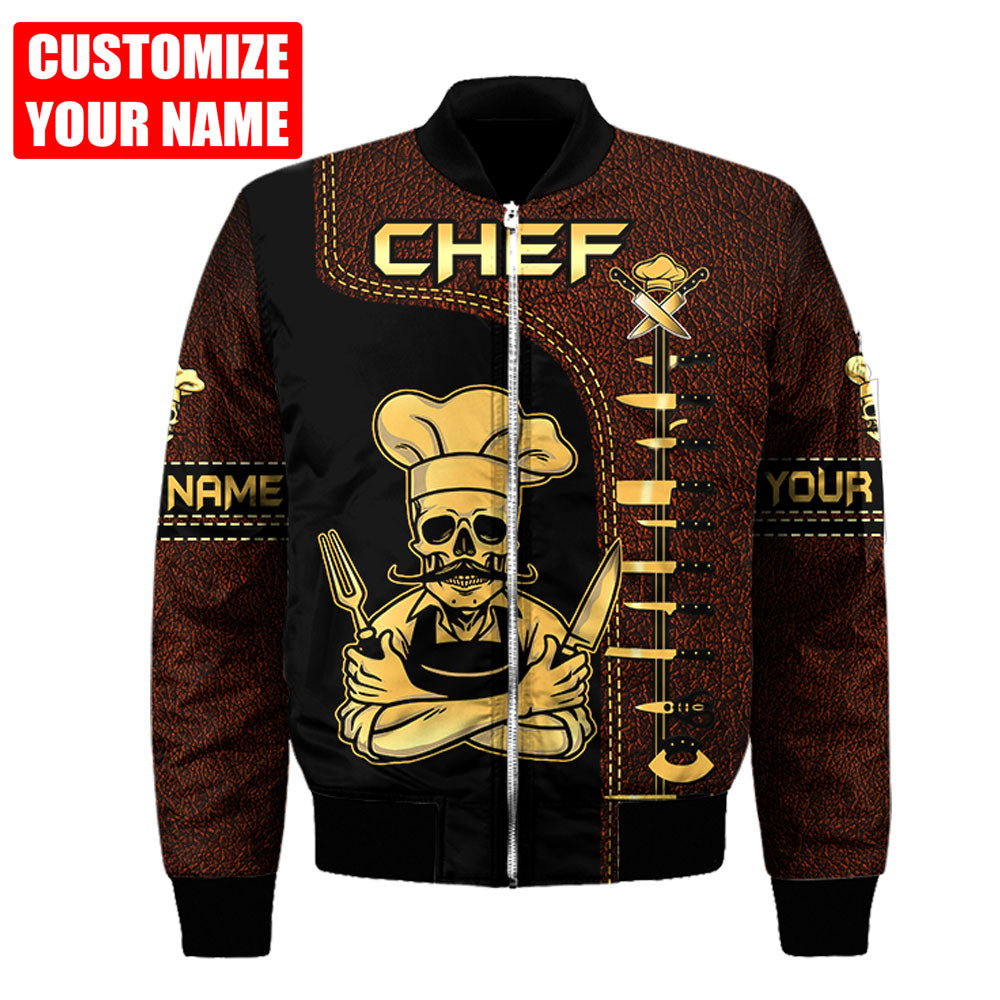 Custom Name Master Chef 3D All Over Printed Unisex Shirts