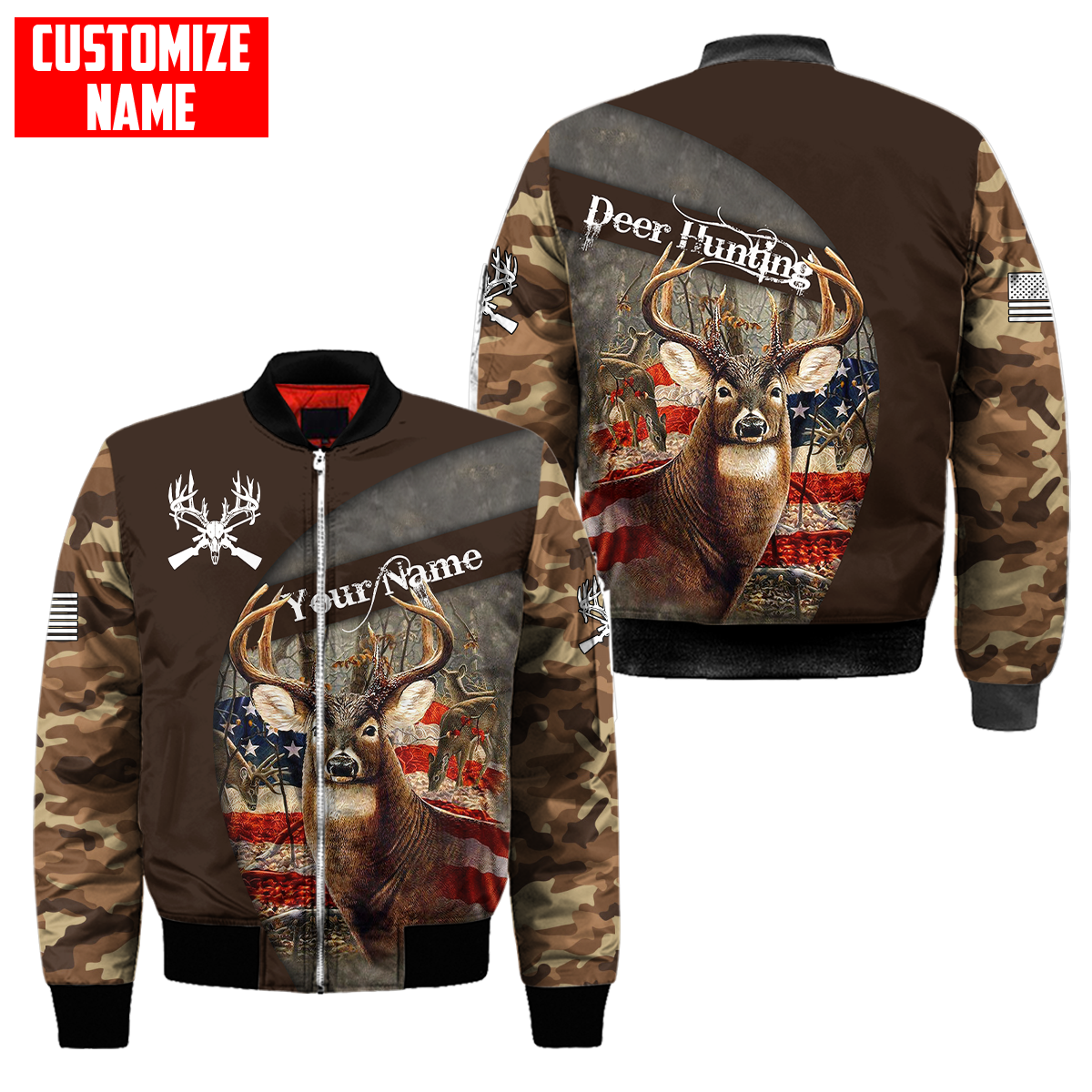 Customized Name Hunting Season 3D All Over Printed Unisex Shirts