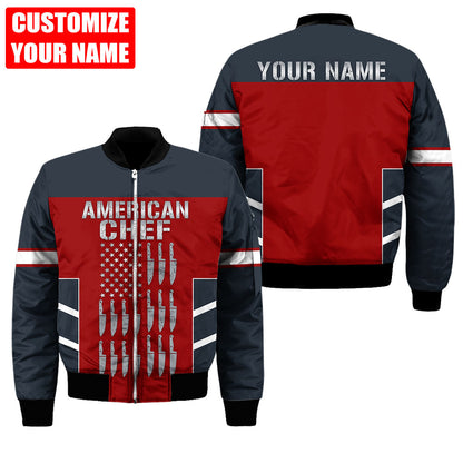 Custom Name Master Chef 3D All Over Printed Unisex Shirts