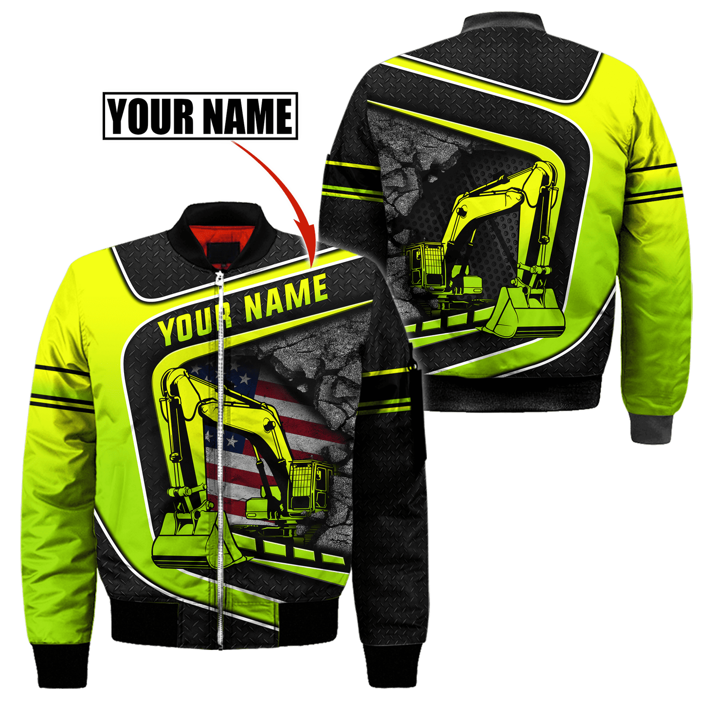 Custom Name XT Excavator Shirts Pi29052101