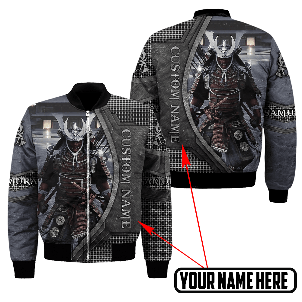 Premium Personalized 3D Printed Samurai Warrior Shirts MEI