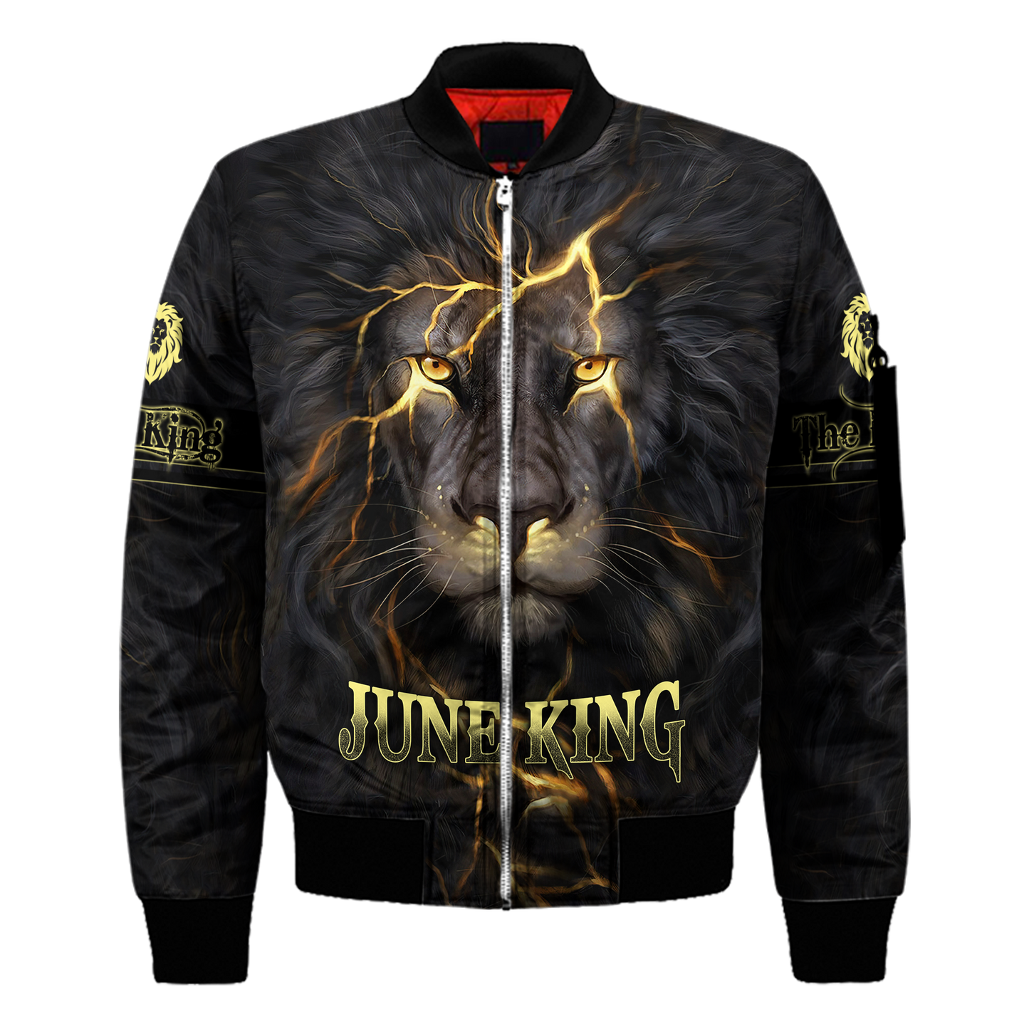 June Lion 3D All Over Printed Unisex Hoodie