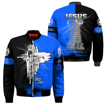 Jesus-There Is  A Kind Of Love That God Only Knows Jesus 3D All Over Printed Shirts