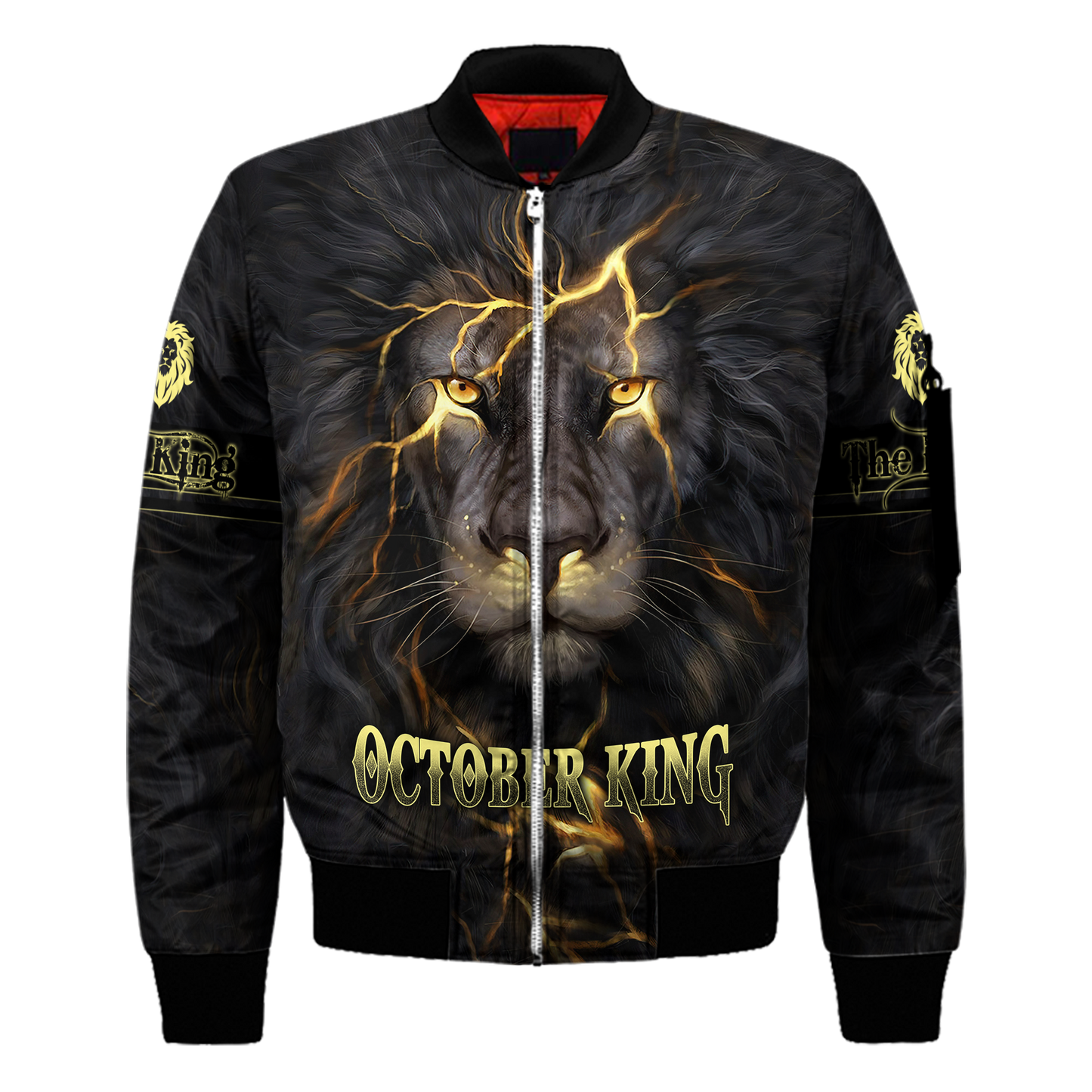 October Lion 3D All Over Printed Unisex Shirts Pi21012110