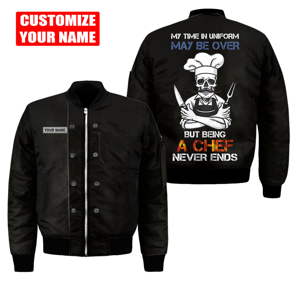 Custom Name Master Chef 3D All Over Printed Unisex Shirts