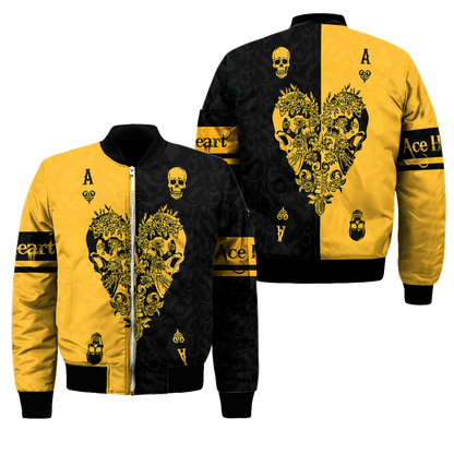 Ace Heart 3D All Over Printed Unisex Shirts