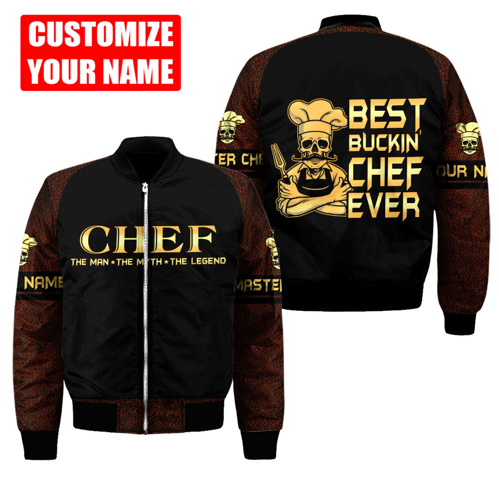 Custom Name Master Chef 3D All Over Printed Unisex Shirts