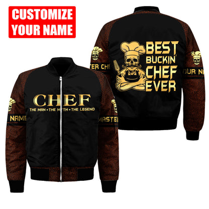 Custom Name Master Chef 3D All Over Printed Unisex Shirts