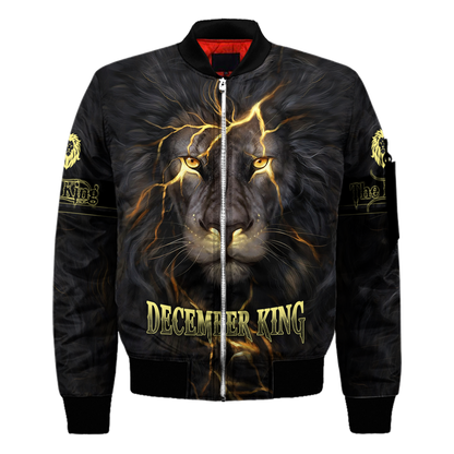 December Lion 3D All Over Printed Shirts Pi21012112