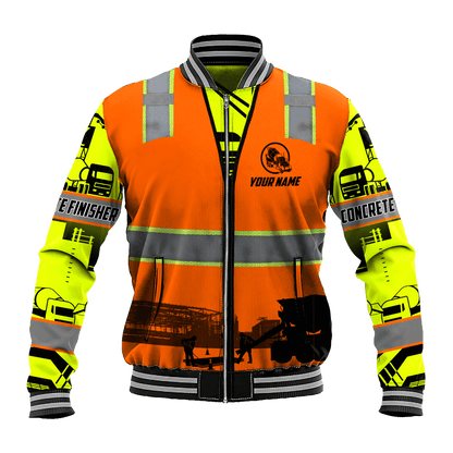 Concrete Finisher Not for the Weak Custom name 3D printed shirts