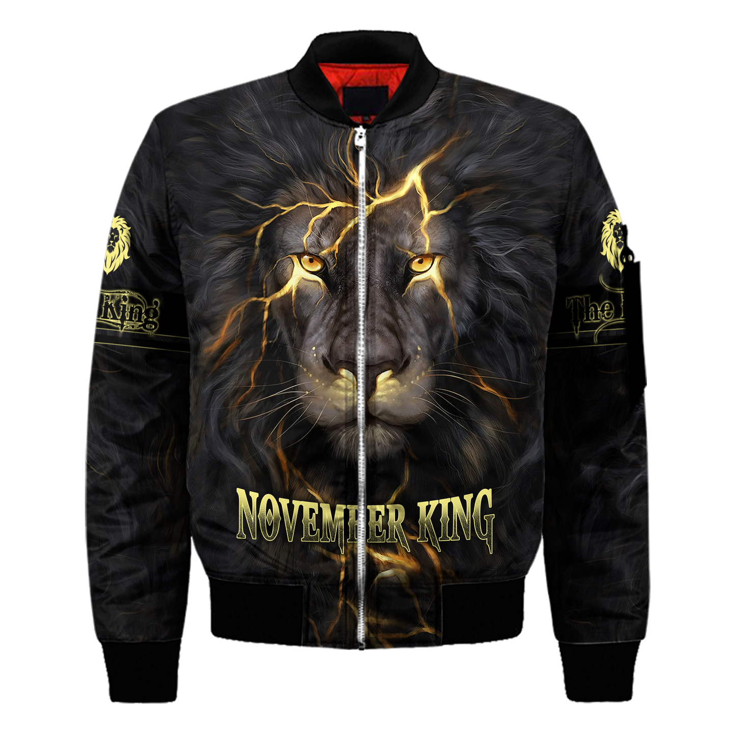 November Lion 3D All Over Printed Unisex Shirts Pi21012111