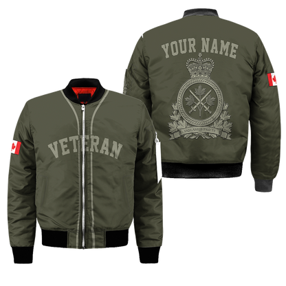 Personalized Name XT Canadian Veteran 3D Printed Clothes SN15032103