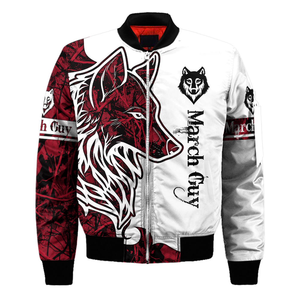 March Wolf 3D All Over Printed Shirts Pi112063