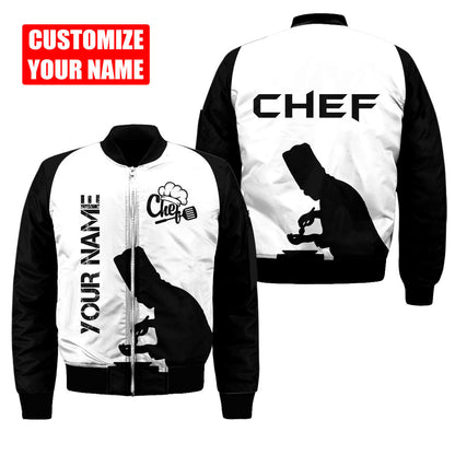 Custom Name Master Chef 3D All Over Printed Unisex Shirts