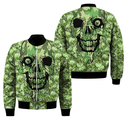 Premium Skull 3D All Over Printed Unisex Shirts