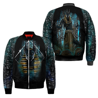 The God Of Egypt - Anubis 3D All Over Printed Unisex Shirts