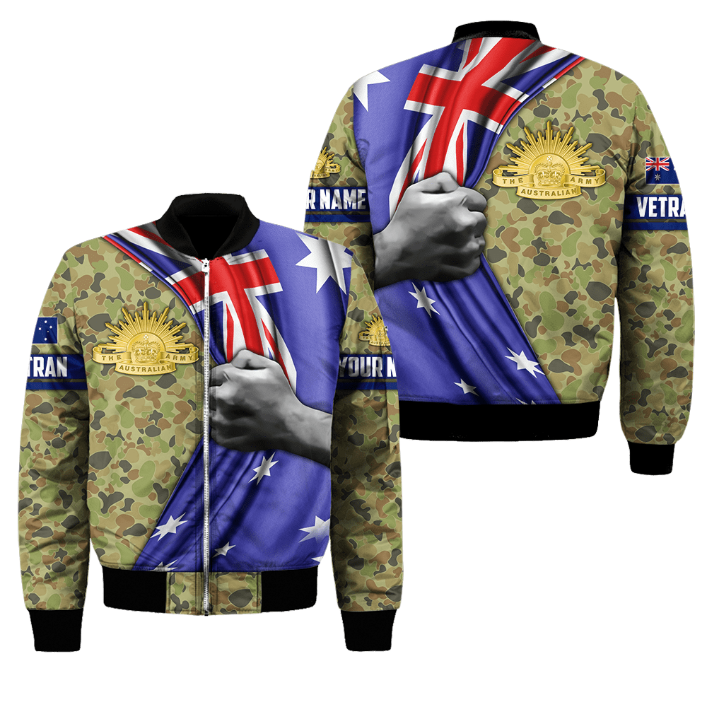 Premium Personalized Australian Army Flag 3D All Over Printed Unisex Shirts TN