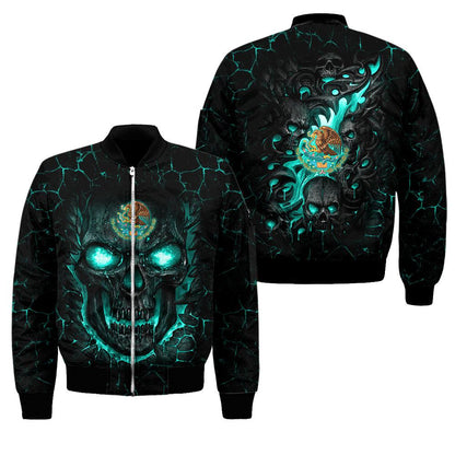 Mexican Skull 3D All Over Printed Unisex Hoodie