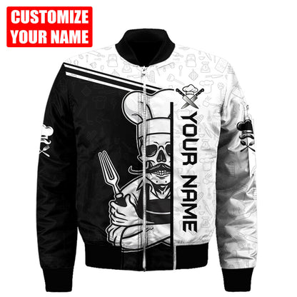Custom Name Master Chef 3D All Over Printed Unisex Shirts