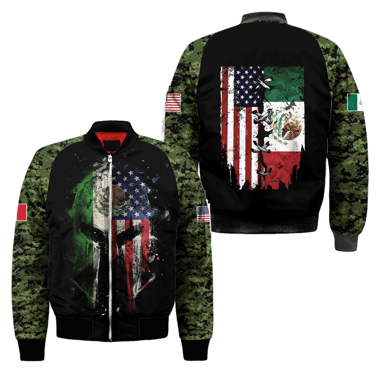 Mexico In My Vein 3D All Over Printed Unisex Shirts