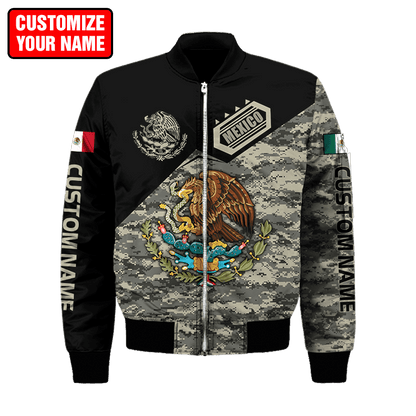Personalized Name Mexico 3D All Over Printed Unisex Shirts