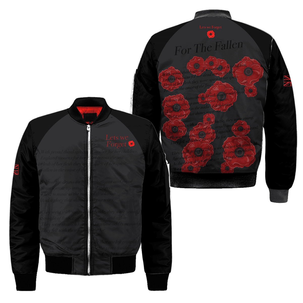 Remembrance Day Lest We Forget 3D All Over Printed Unisex Shirts