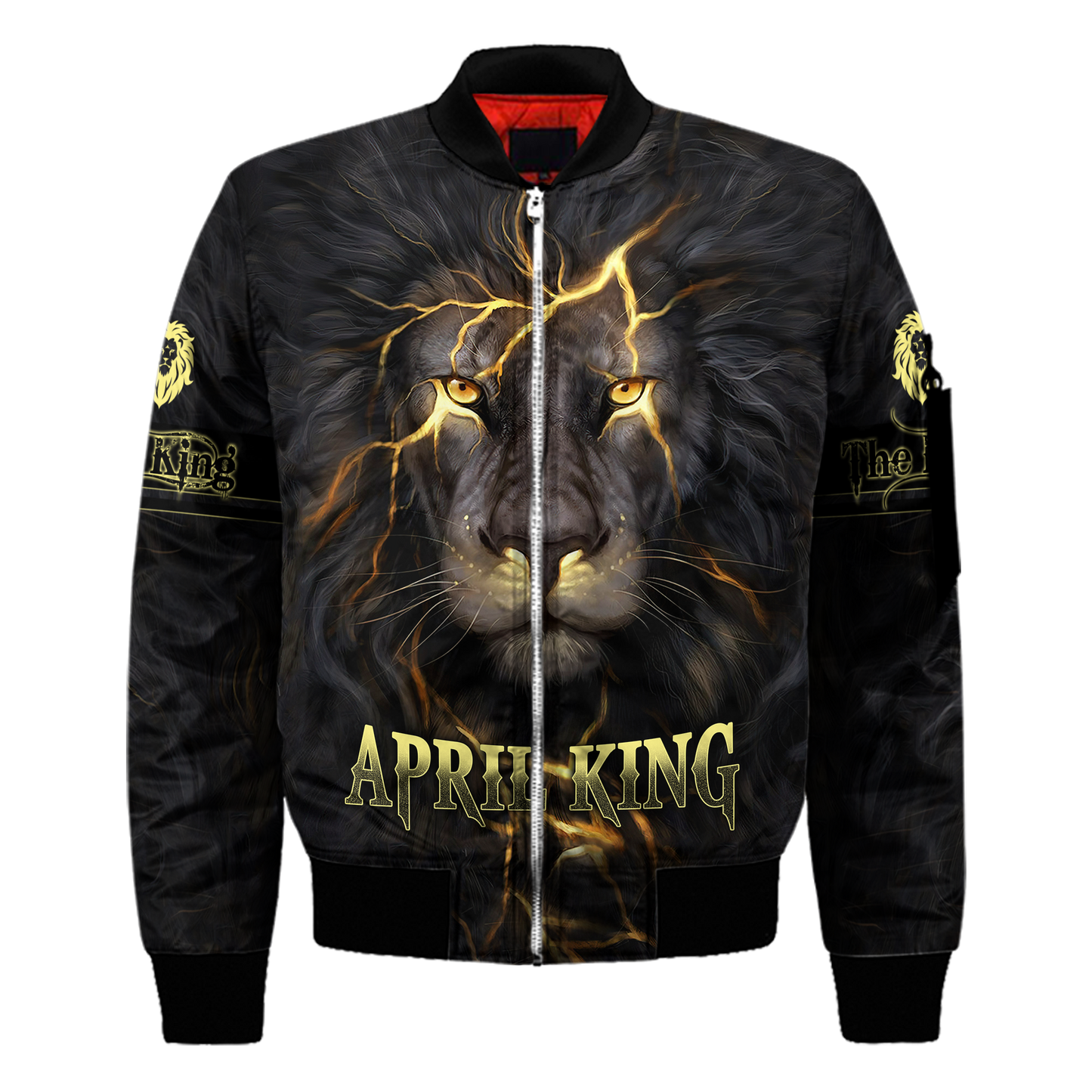 April Lion 3D All Over Printed Unisex Unisex Hoodie