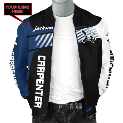 Premium Carpenter Custom Name 3D All Over Printed Unisex Shirts